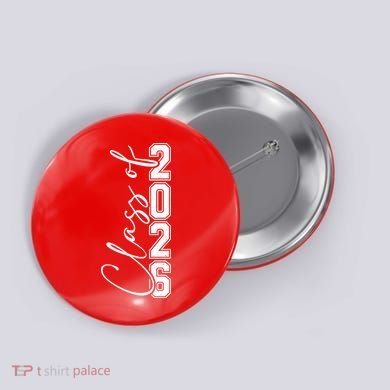 Class Of 2026 Senior Grads Graduation Front And Back Button
