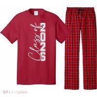 Class Of 2026 Senior Grads Graduation Front And Back Pajama Set thumb 0