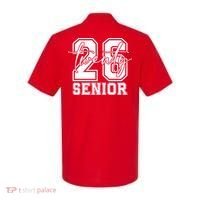 Class Of 2026 Senior Grads Graduation Front And Back Polo thumb 1