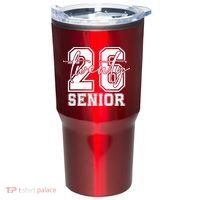 Class Of 2026 Senior Grads Graduation Front And Back Tumbler thumb 1