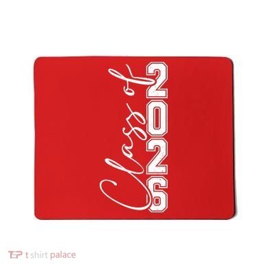 Class Of 2026 Senior Grads Graduation Front And Back Mousepad