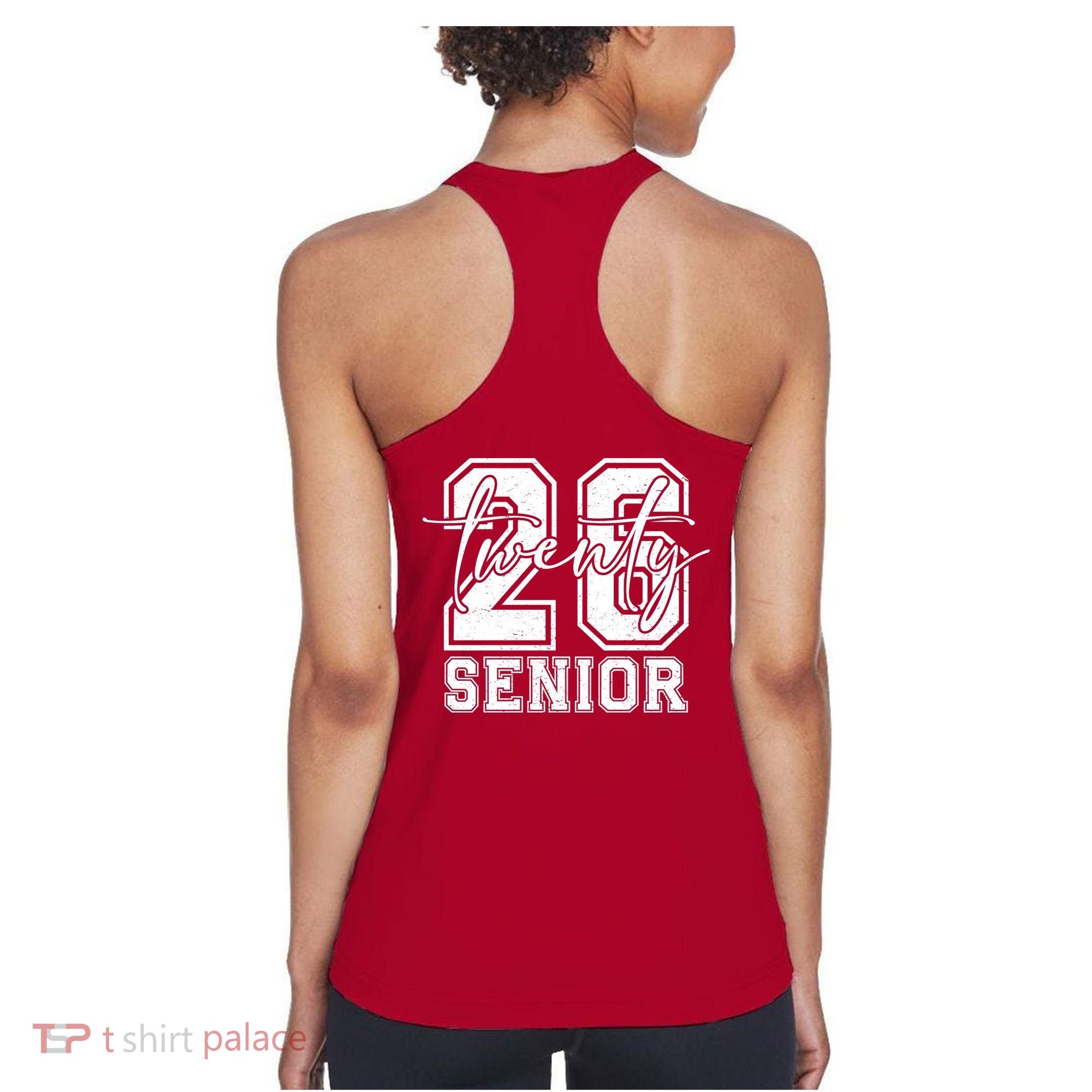 Class Of 2026 Senior Grads Graduation Front And Back Women's Tank Top