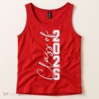 Class Of 2026 Senior Grads Graduation Front And Back Tank Top thumb 2