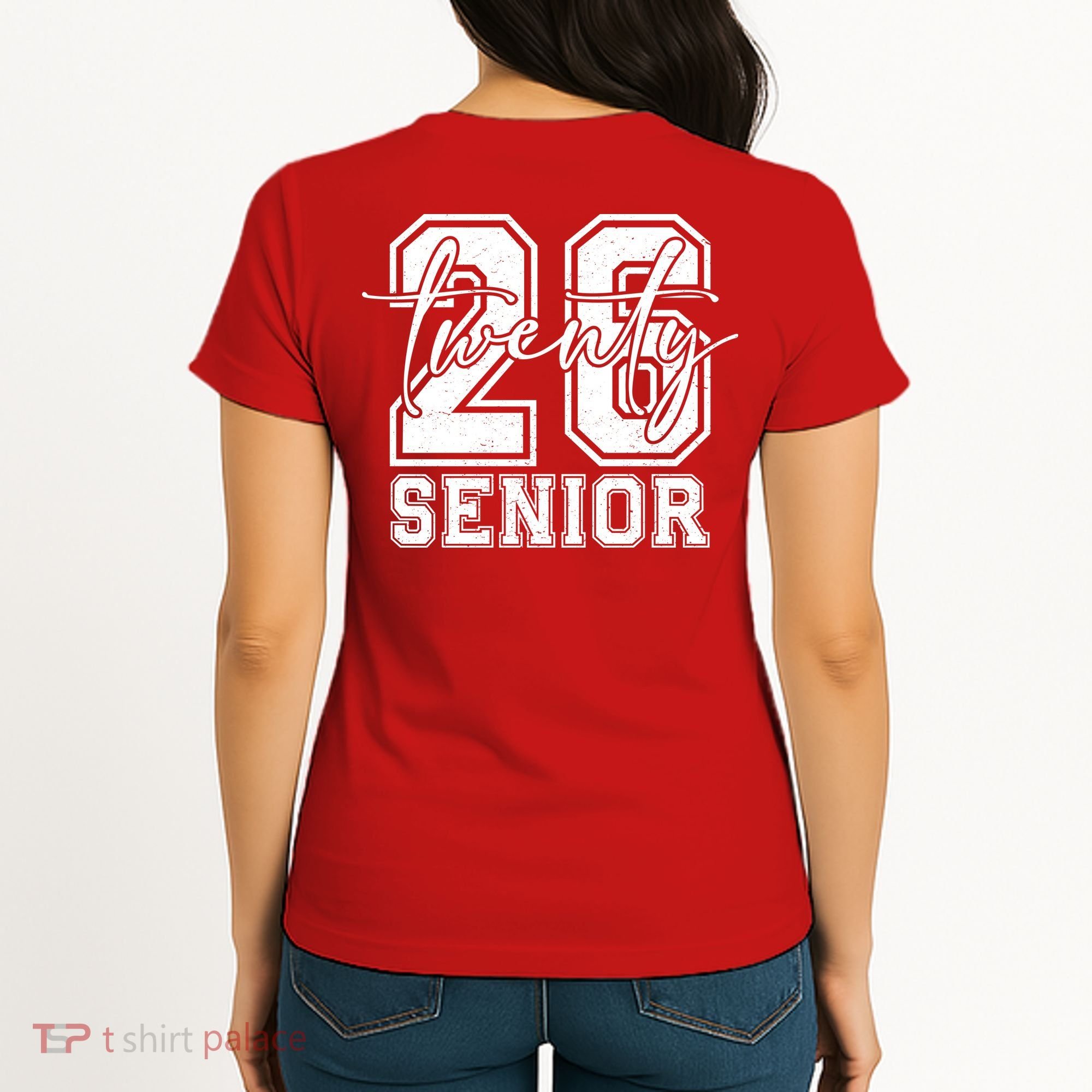 Class Of 2026 Senior Grads Graduation Front And Back Women's T-Shirt