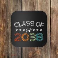 Class Of 2038 Grow With Me First Day School Coaster thumb 0