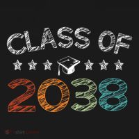 Class Of 2038 Grow With Me First Day School Women's Hoodie thumb 2