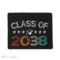 Class Of 2038 Grow With Me First Day School Mousepad thumb 0