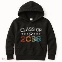 Class Of 2038 Grow With Me First Day School Kids Hoodie thumb 0