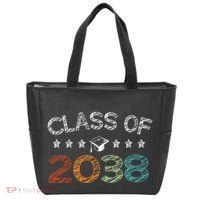 Class Of 2038 Grow With Me First Day School Tote Bag thumb 0
