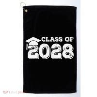 Class Of 2028 Senior Graduation 2028 Golf Towel thumb 0