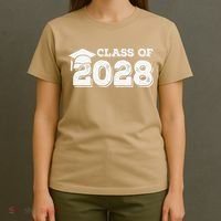 Class Of 2028 Senior Graduation 2028 T-Shirt thumb 4