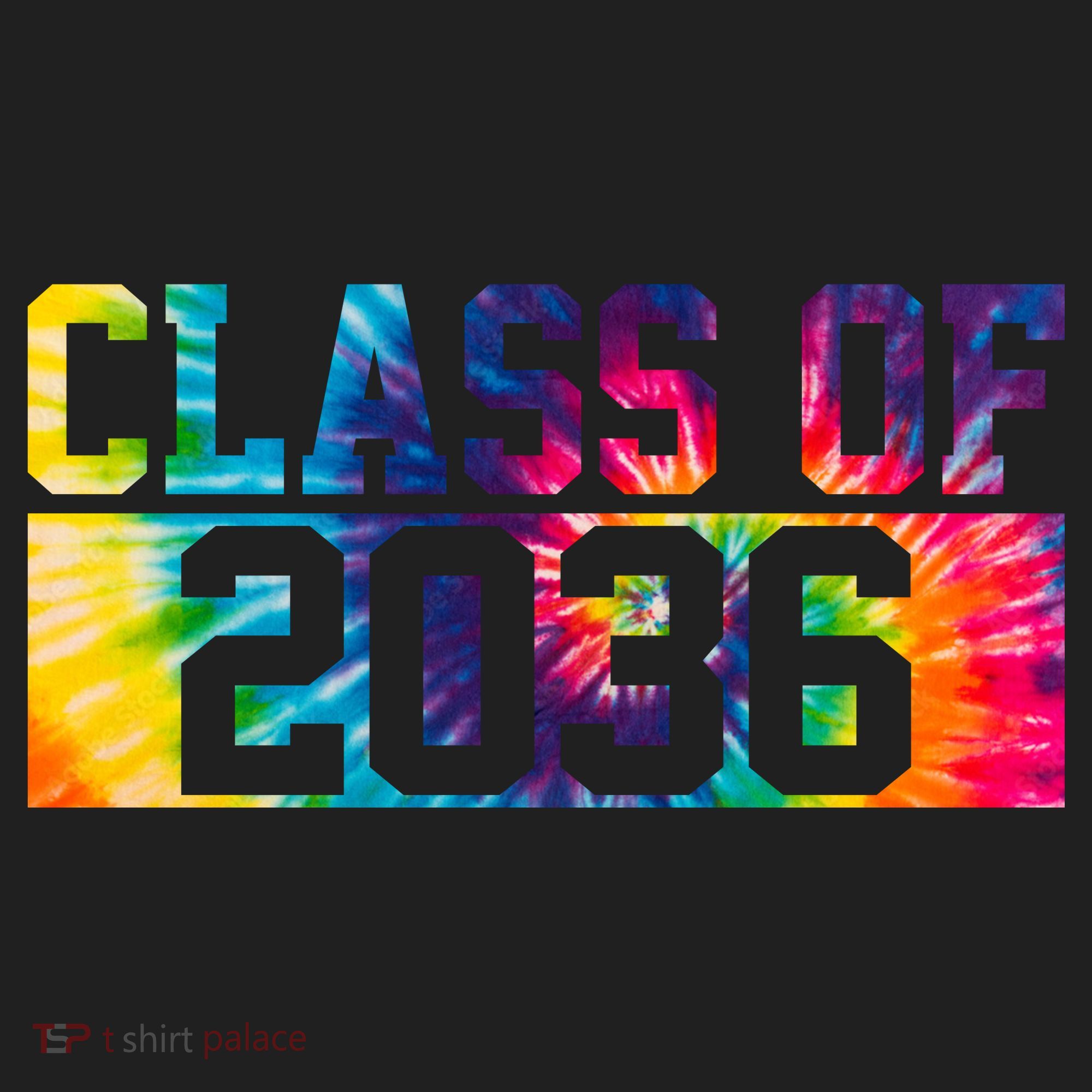Class Of 2036 Graduation First Day Tie Dye 24oz Duet Stainless Steel Tumbler