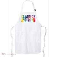 Class Of 2036 Graduation First Day Tie Dye Apron thumb 0