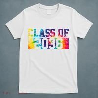 Class Of 2036 Graduation First Day Tie Dye T-Shirt thumb 5