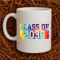 Class Of 2036 Graduation First Day Tie Dye Coffee Mug thumb 2