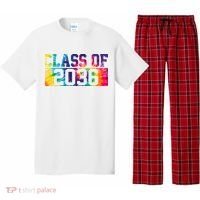 Class Of 2036 Graduation First Day Tie Dye Pajama Set thumb 0