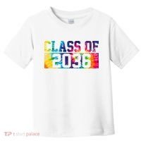 Class Of 2036 Graduation First Day Tie Dye Toddler T-Shirt thumb 0