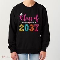 Class Of 2037 Pre K Grow With Me Graduation Women's Sweatshirt thumb 0