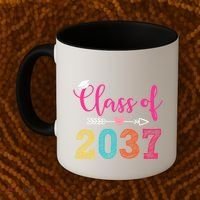 Class Of 2037 Pre K Grow With Me Graduation Coffee Mug thumb 2