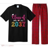 Class Of 2037 Pre K Grow With Me Graduation Pajama Set thumb 0