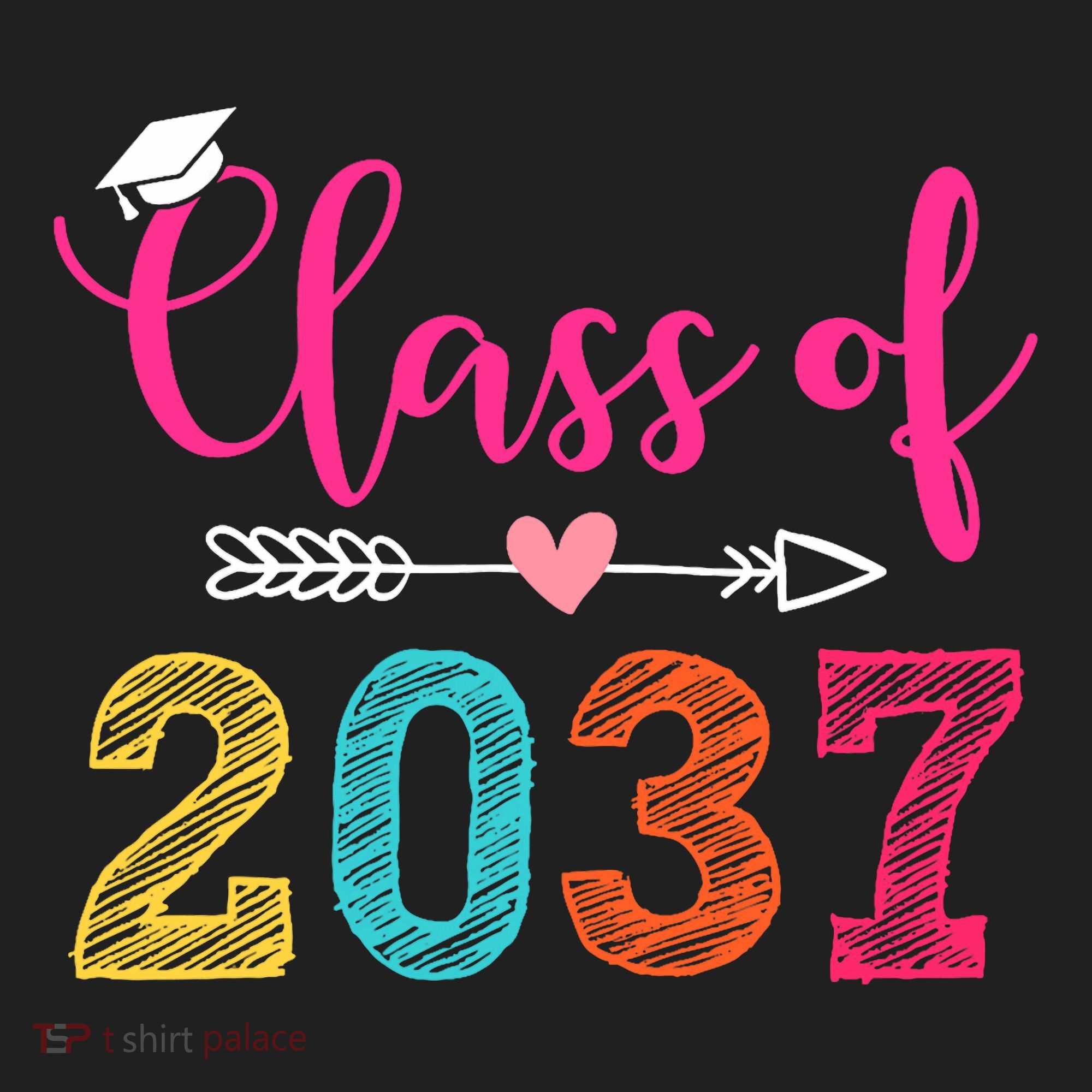Class Of 2037 Pre K Grow With Me Graduation Tumbler