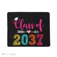 Class Of 2037 Pre K Grow With Me Graduation Mousepad thumb 0