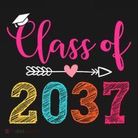 Class Of 2037 Pre K Grow With Me Graduation Baby Bodysuit thumb 2
