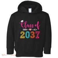 Class Of 2037 Pre K Grow With Me Graduation Toddler Hoodie thumb 0