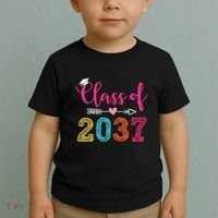 Class Of 2037 Pre K Grow With Me Graduation Toddler T-Shirt thumb 2