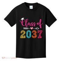 Class Of 2037 Pre K Grow With Me Graduation Kids T-Shirt thumb 0