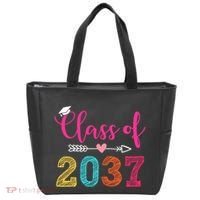 Class Of 2037 Pre K Grow With Me Graduation Tote Bag thumb 0