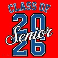 Class Of 2026 Senior Graduation Santa Hat thumb 1