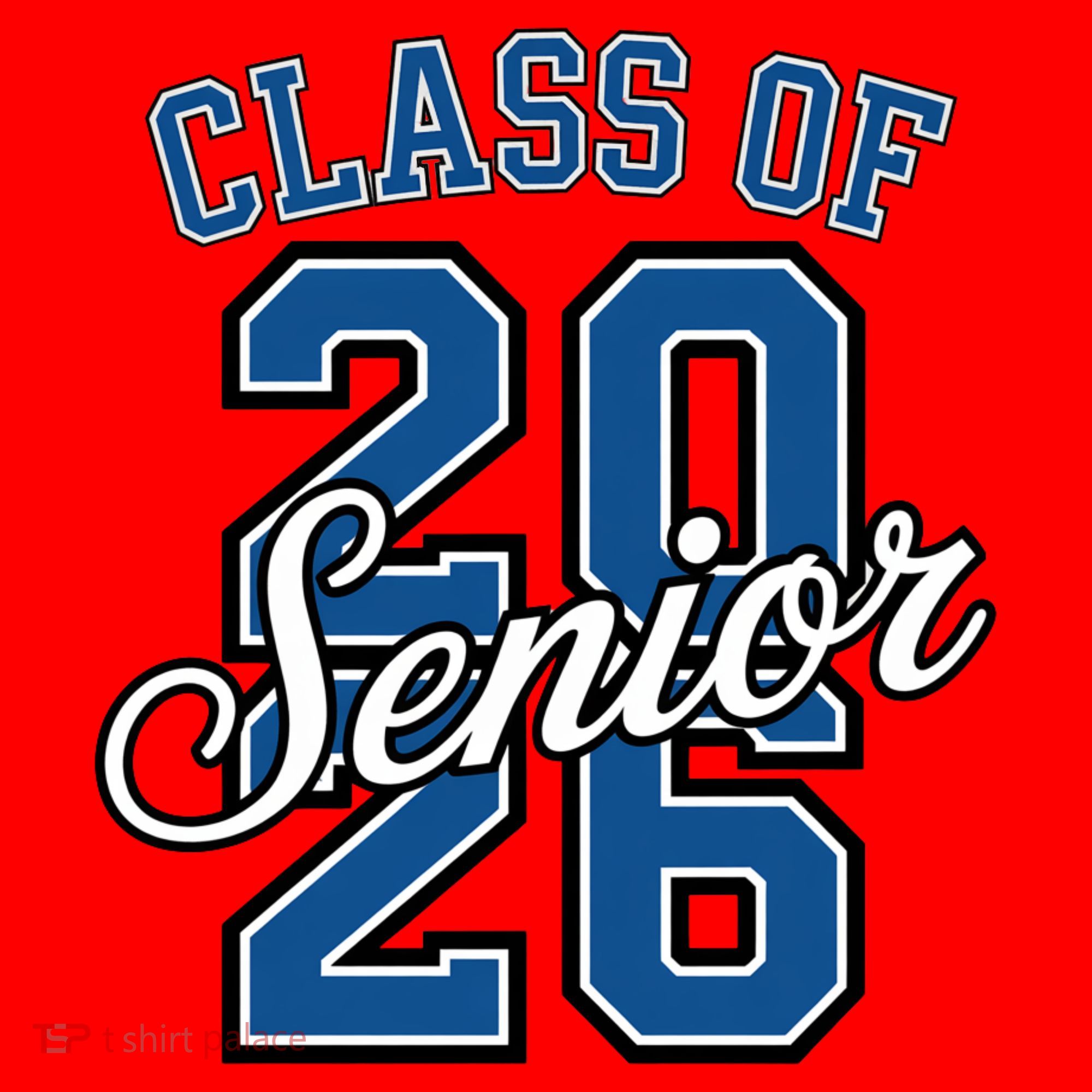 Class Of 2026 Senior Graduation Santa Hat