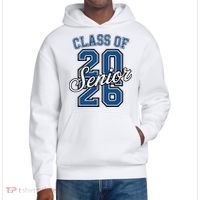 Class Of 2026 Senior Graduation District V.I.T. Heavyweight Hoodie thumb 0