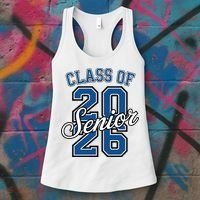 Class Of 2026 Senior Graduation Women's Tank Top thumb 3