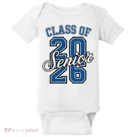 Class Of 2026 Senior Graduation Baby Bodysuit thumb 0