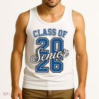 Class Of 2026 Senior Graduation Tank Top thumb 3