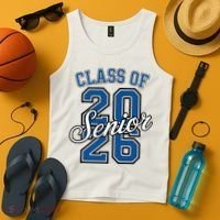 Class Of 2026 Senior Graduation Tank Top thumb 4