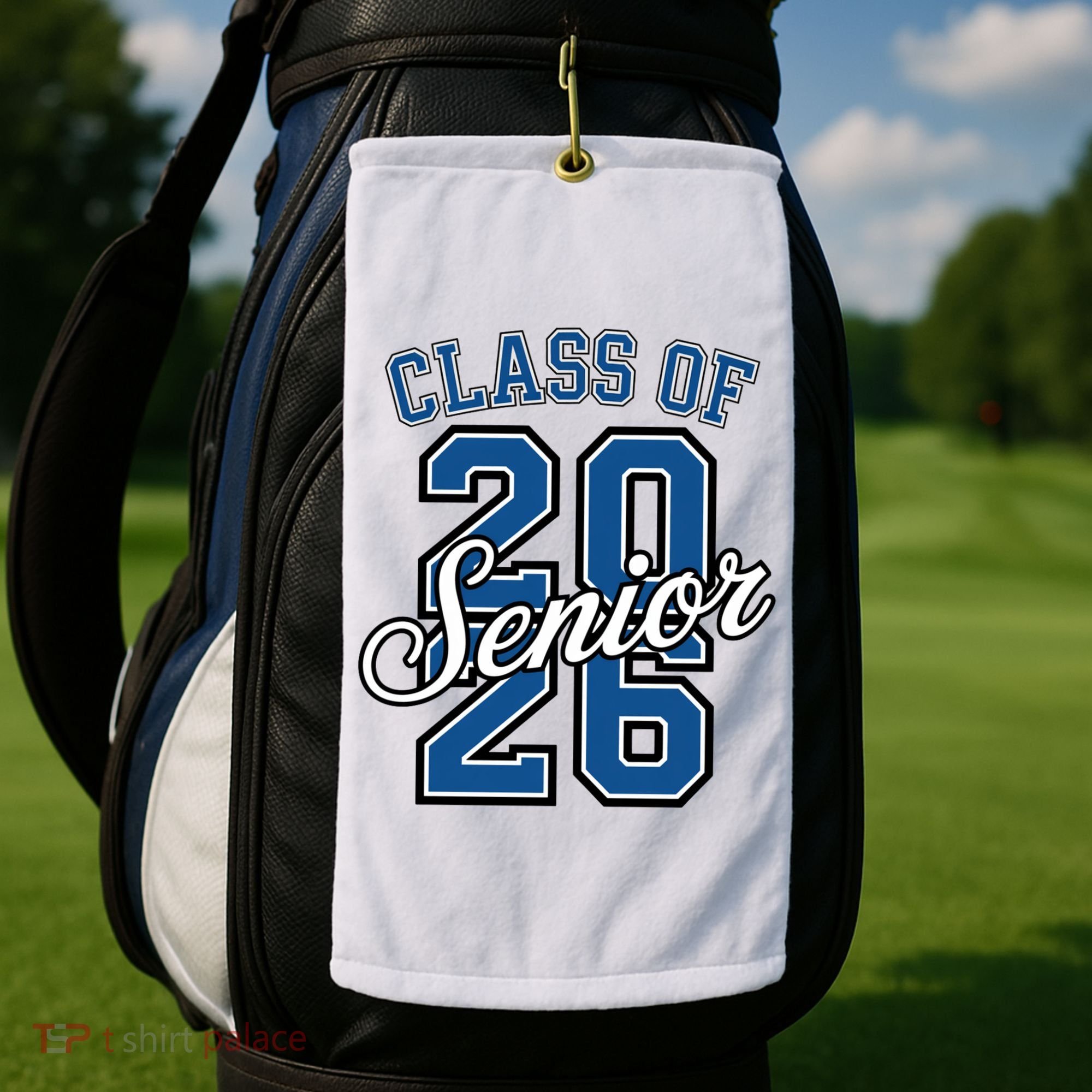 Class Of 2026 Senior Graduation Golf Towel