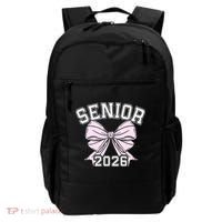 Class Of 2026 Senior Coquette Bow Aesthetic Backpack thumb 0