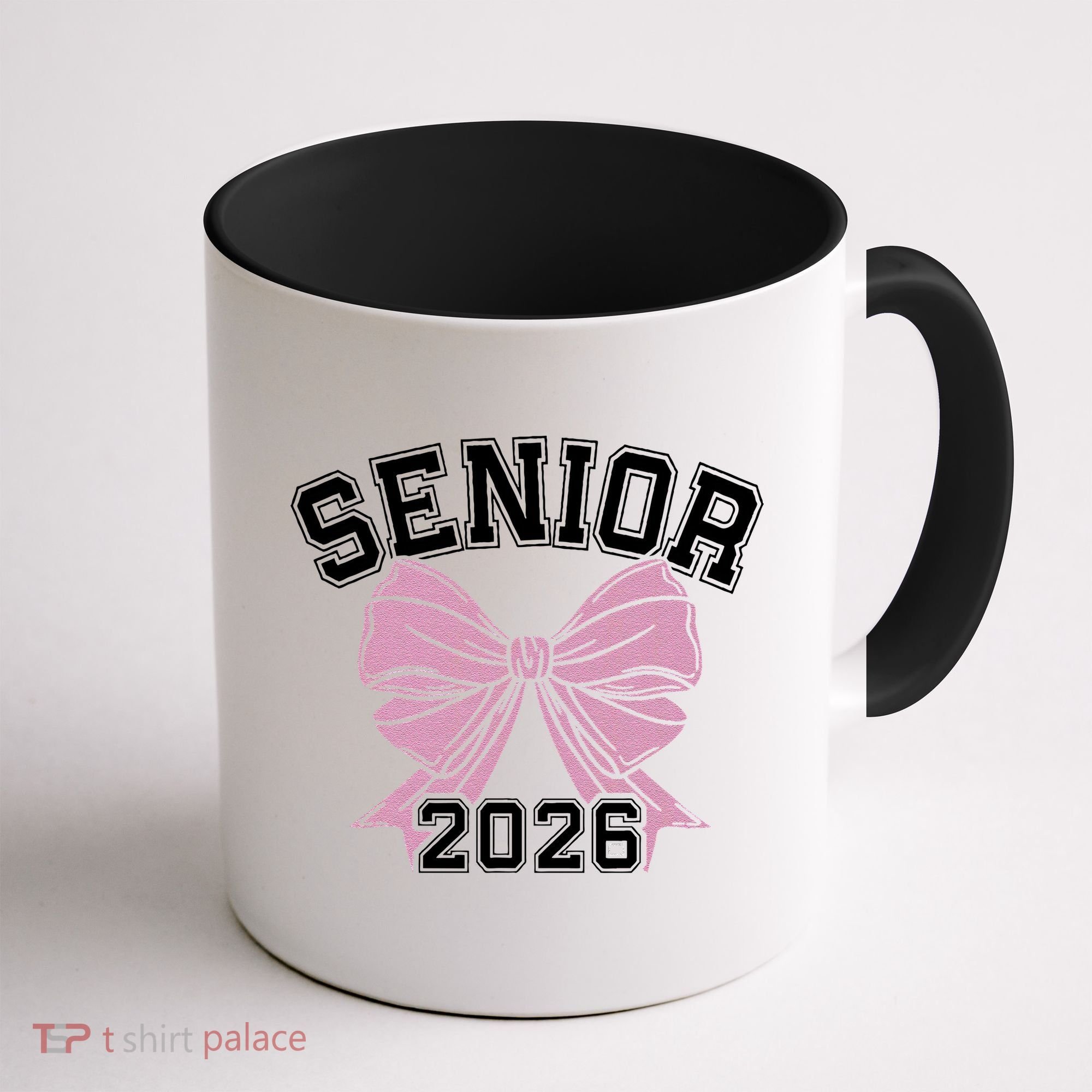 Class Of 2026 Senior Coquette Bow Aesthetic Coffee Mug