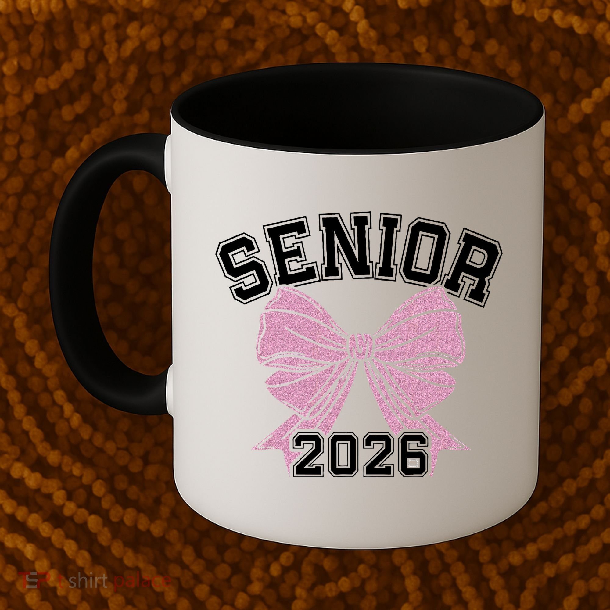 Class Of 2026 Senior Coquette Bow Aesthetic Coffee Mug