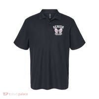 Class Of 2026 Senior Coquette Bow Aesthetic Polo thumb 0