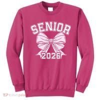 Class Of 2026 Senior Coquette Bow Aesthetic Sweatshirt thumb 0