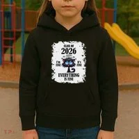 Class Of 2026 Kids Hoodie thumb 3