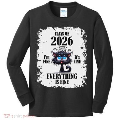Class Of 2026 Kids Long Sleeve Shirt