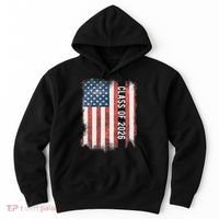 Class Of 2026 Patriotic American Flag Graduation Hoodie thumb 0