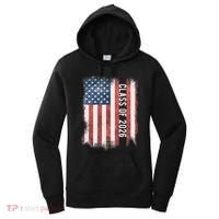 Class Of 2026 Patriotic American Flag Graduation Women's Hoodie thumb 0
