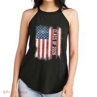 Class Of 2026 Patriotic American Flag Graduation Women's Perfect Tri Rocker Tank thumb 2