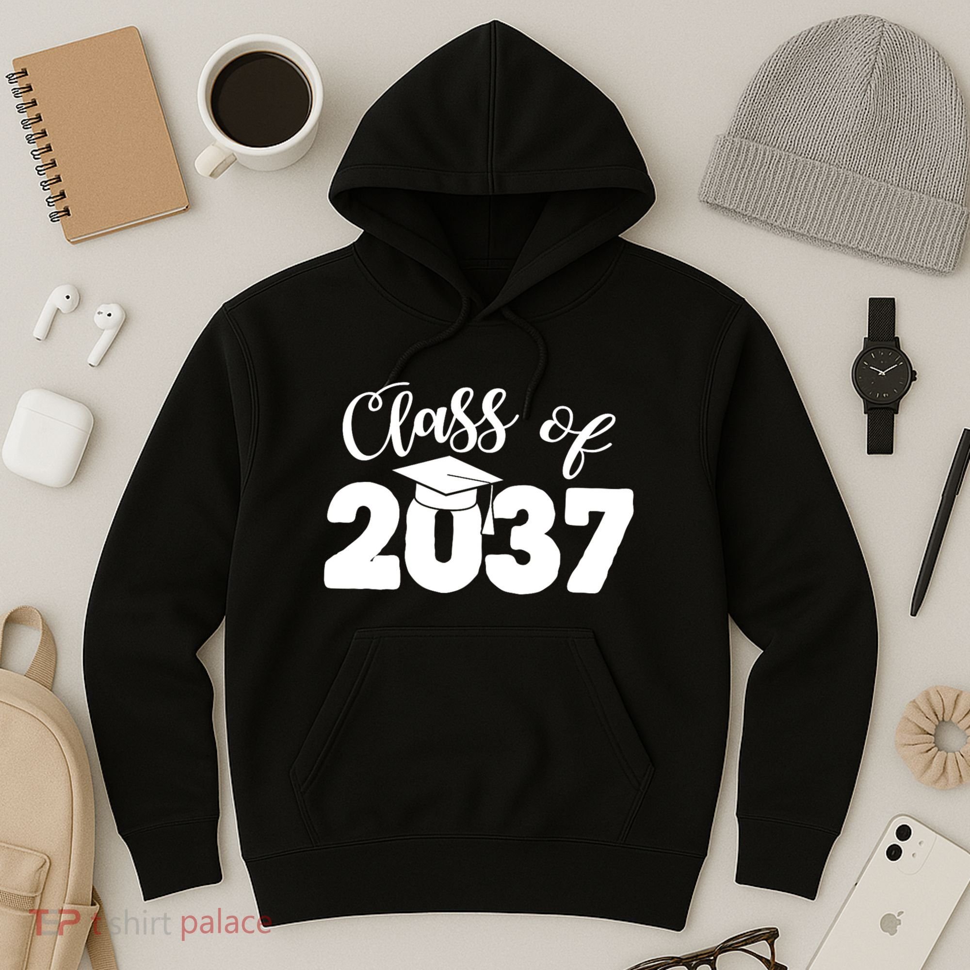 Class Of 2037 Grow With Me Hoodie